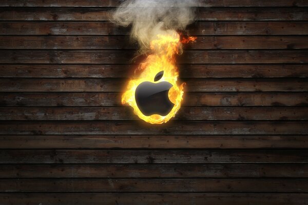 The Appple brand is burning with a bright flame