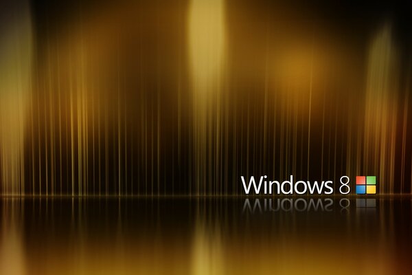 Windows 8 dans le reflet d un flou inhabituel