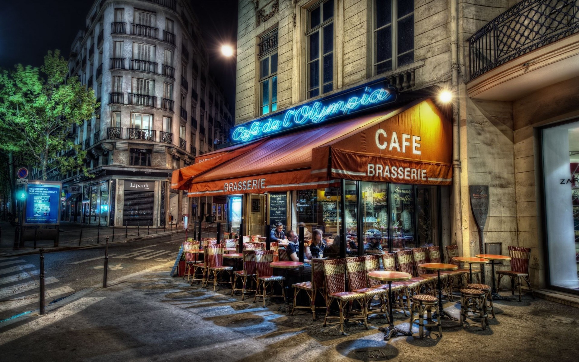 frankreich aktien restaurant reisen handel architektur straße stadt im freien abend bar wirtschaft tourismus foto taunie