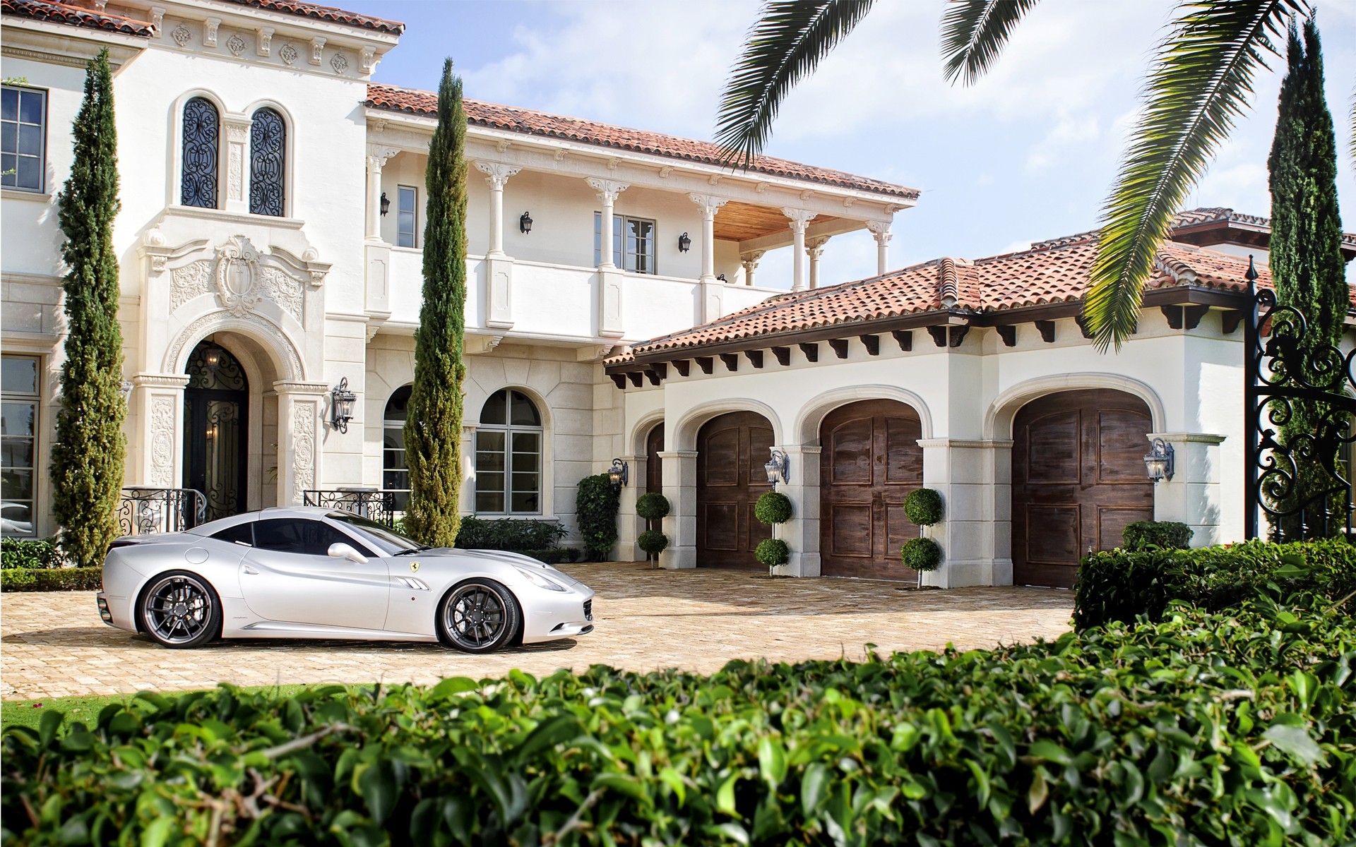 ferrari architecture travel building outdoors house tourism city daylight sky religion tree ferrari california