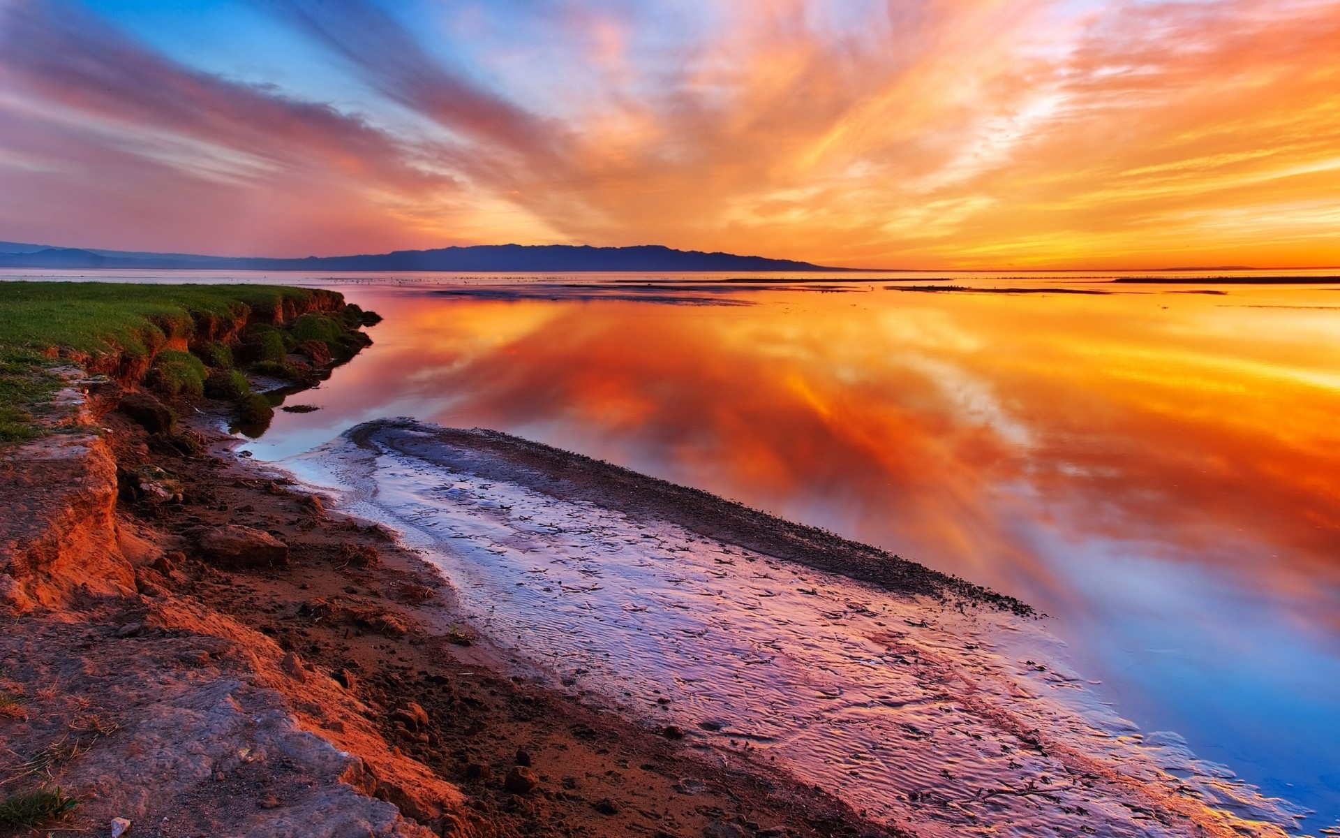 landschaft sonnenuntergang himmel abend landschaft dämmerung dämmerung reisen wasser natur im freien sonne meer hügel