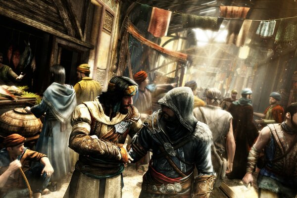 Assassin s creed conversation on the market