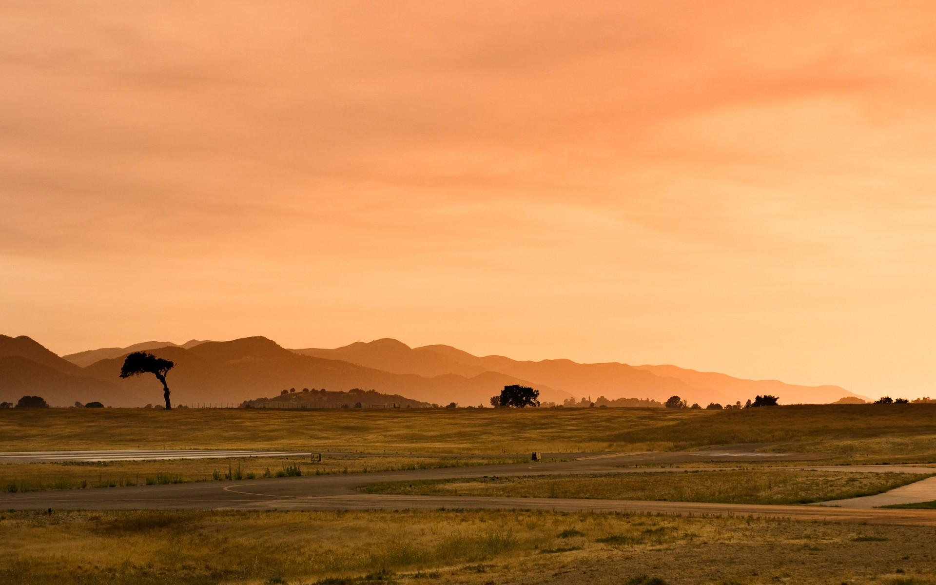 landscapes sunset dawn desert landscape evening backlit outdoors travel daylight dusk sky grassland safari nature brown