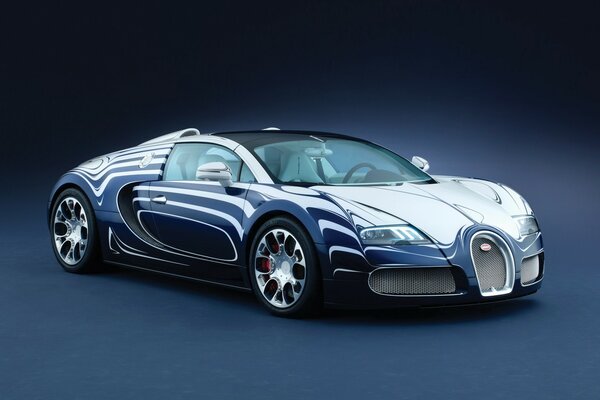 Voiture de vitesse de marque bugatti