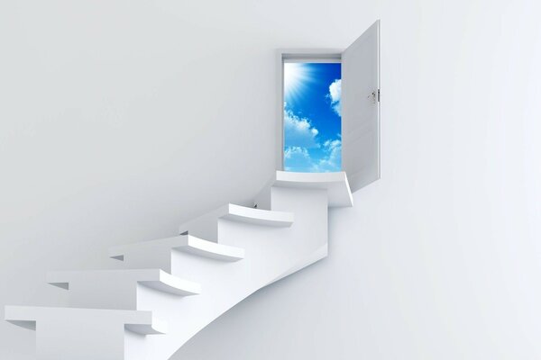 通往天堂的楼梯，永远开放创造力