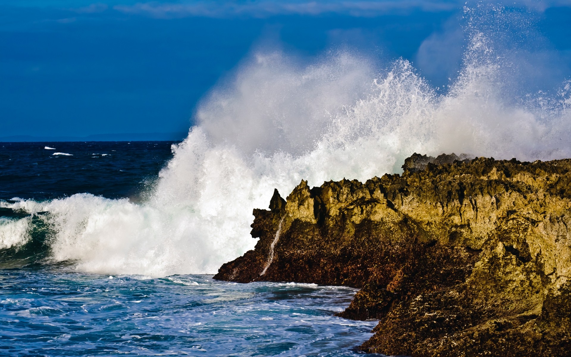 landscapes water ocean sea seashore travel surf landscape nature wave beach sky outdoors seascape scenic summer spray rock vacation bali indonesia rocks