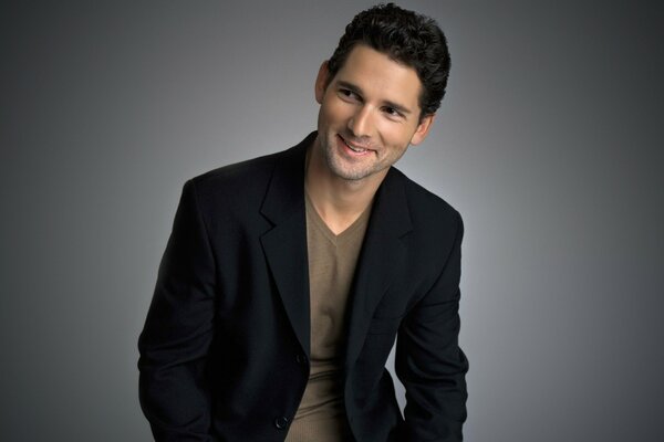 Male model posing in the studio