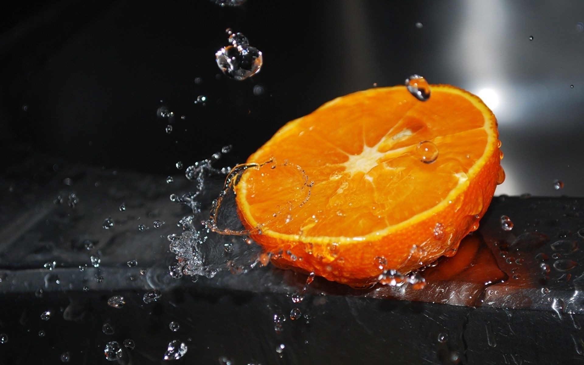 gotitas y agua comida mojado gota fruta agua beber