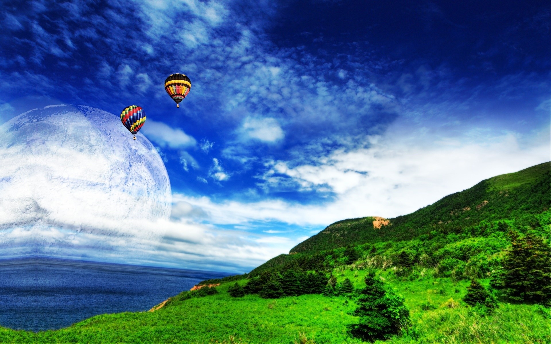 风景 天空 旅游 景观 户外 山 自然 山 草 夏天 蓝色 海 土地 绿色 风景