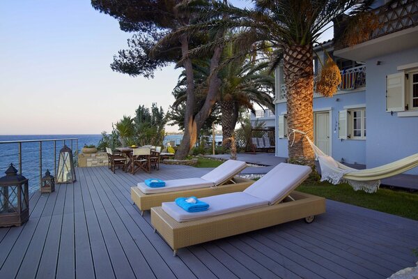 Luxury vacation by the sea