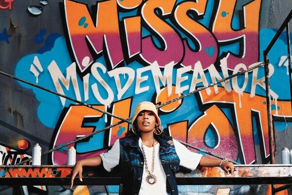 Missy Elliot grafiti