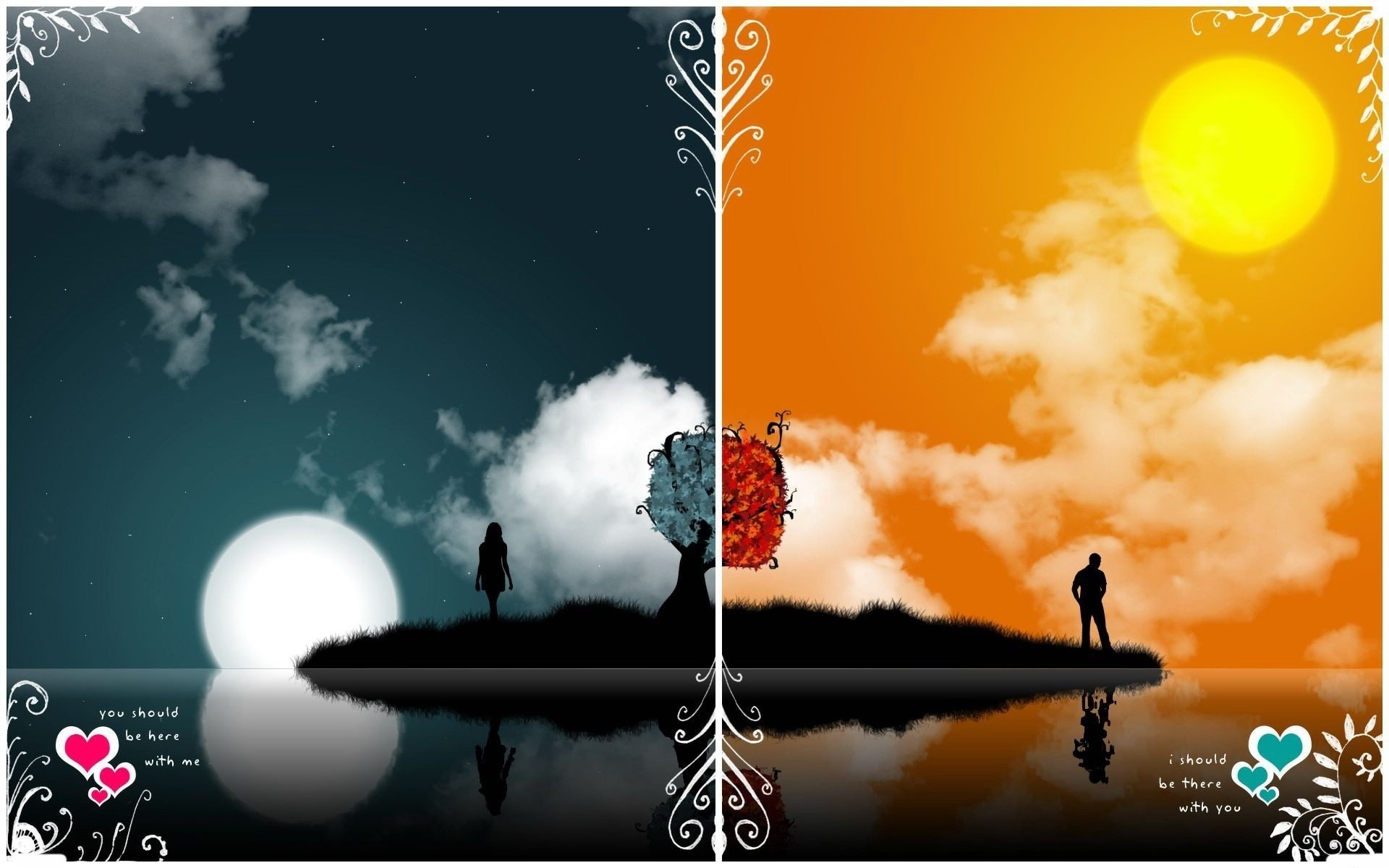 небо силуэт на открытом воздухе закат солнце природа сумрак хорошую погоду темный любовь сообщение луна озеро ночь остров