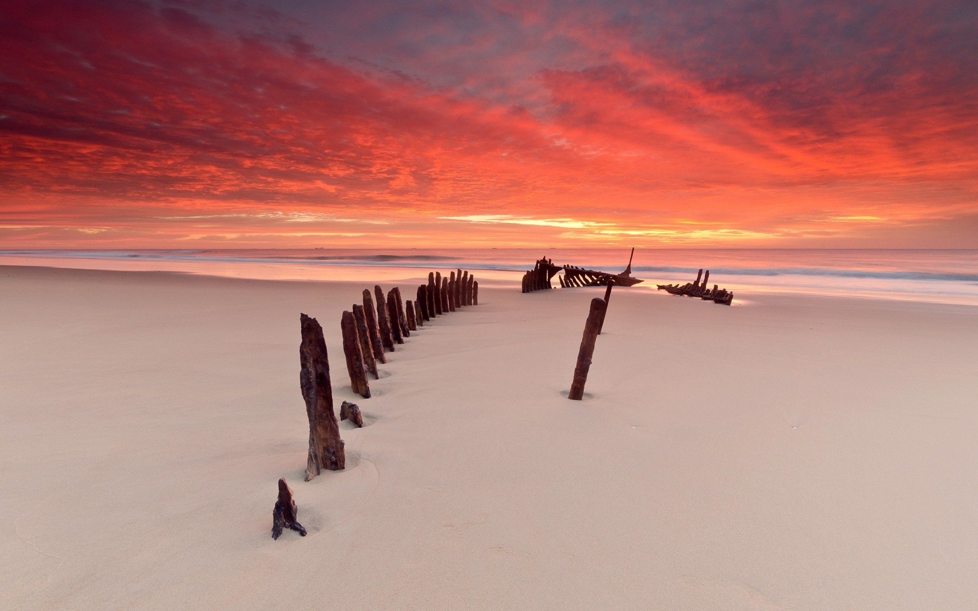 paysage plage eau mer sable océan mer paysage coucher de soleil aube soleil voyage hiver paysage ciel rivage