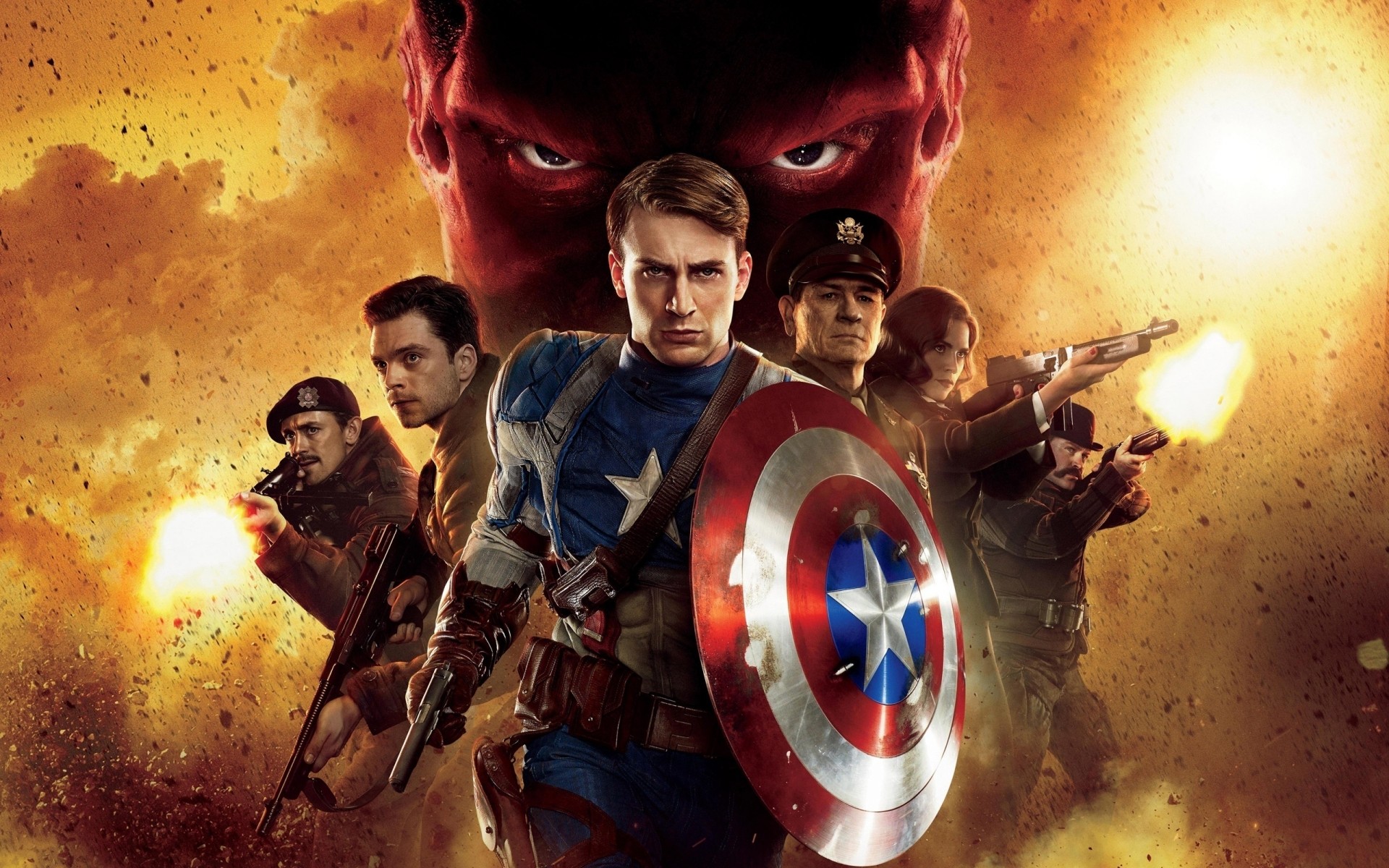 filme flamme schlacht mann kriege captain america