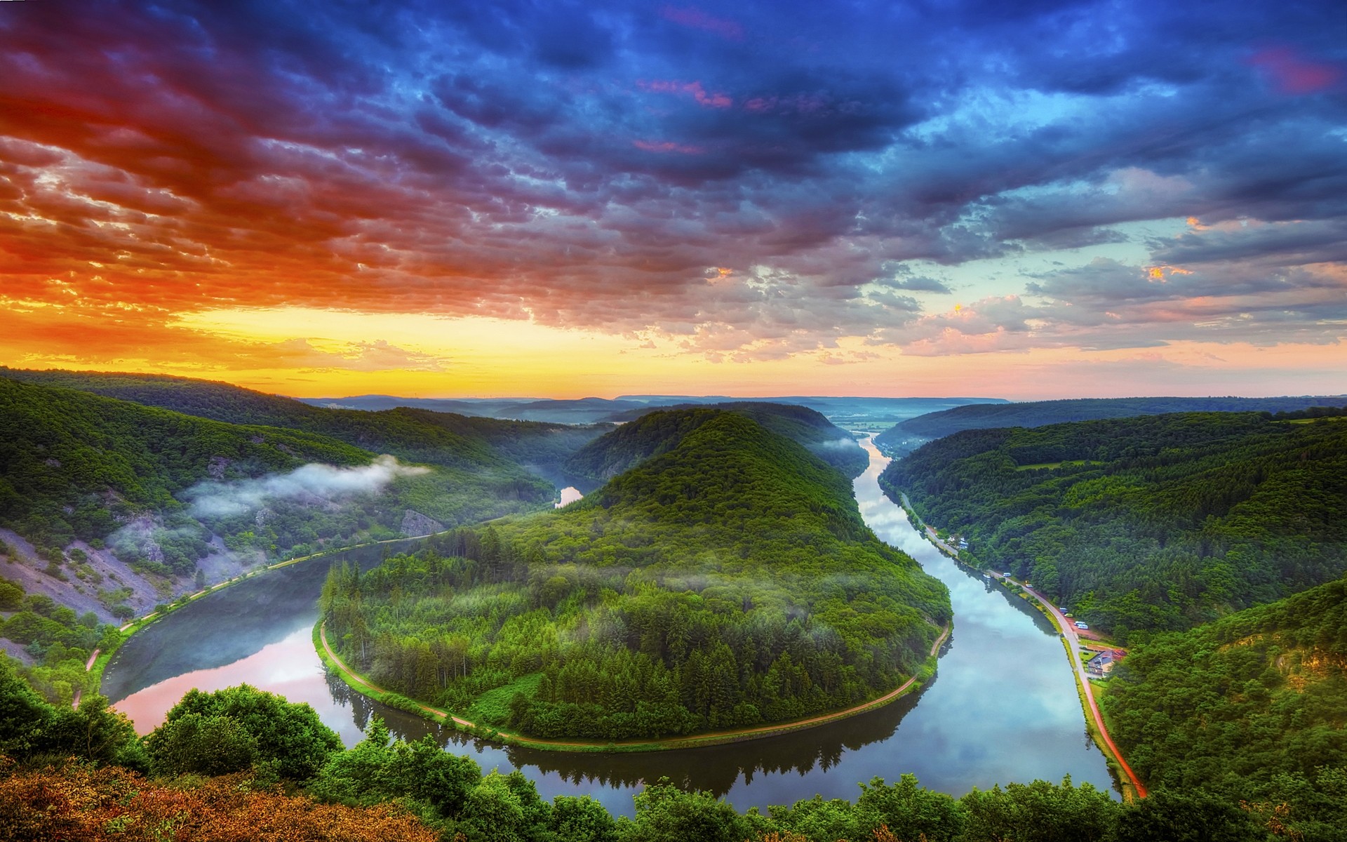 paisagens água paisagem viagens natureza ao ar livre rio pôr do sol montanhas céu cênica ilha floresta verde drh