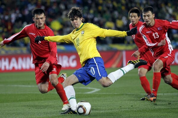 Momento di gol della Nazionale brasiliana