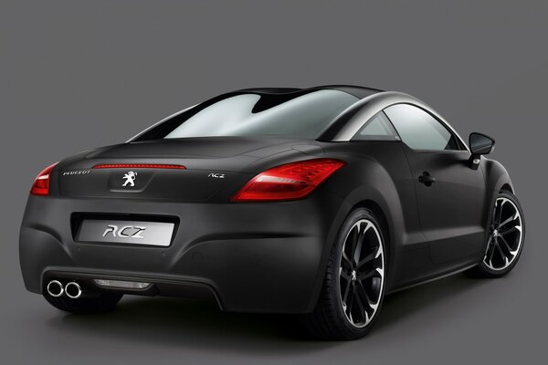 Peugeot RCZ asfalto traseira