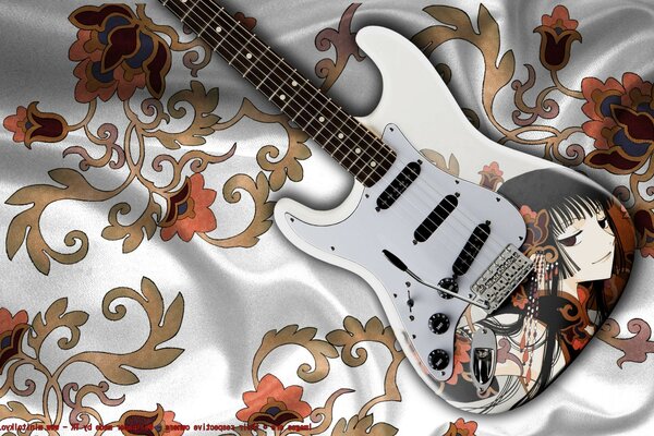 Ichihara yuuko xxxholic guitar electric guitar stratocaste