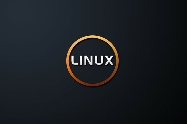 Logo Linux in stile minimalista