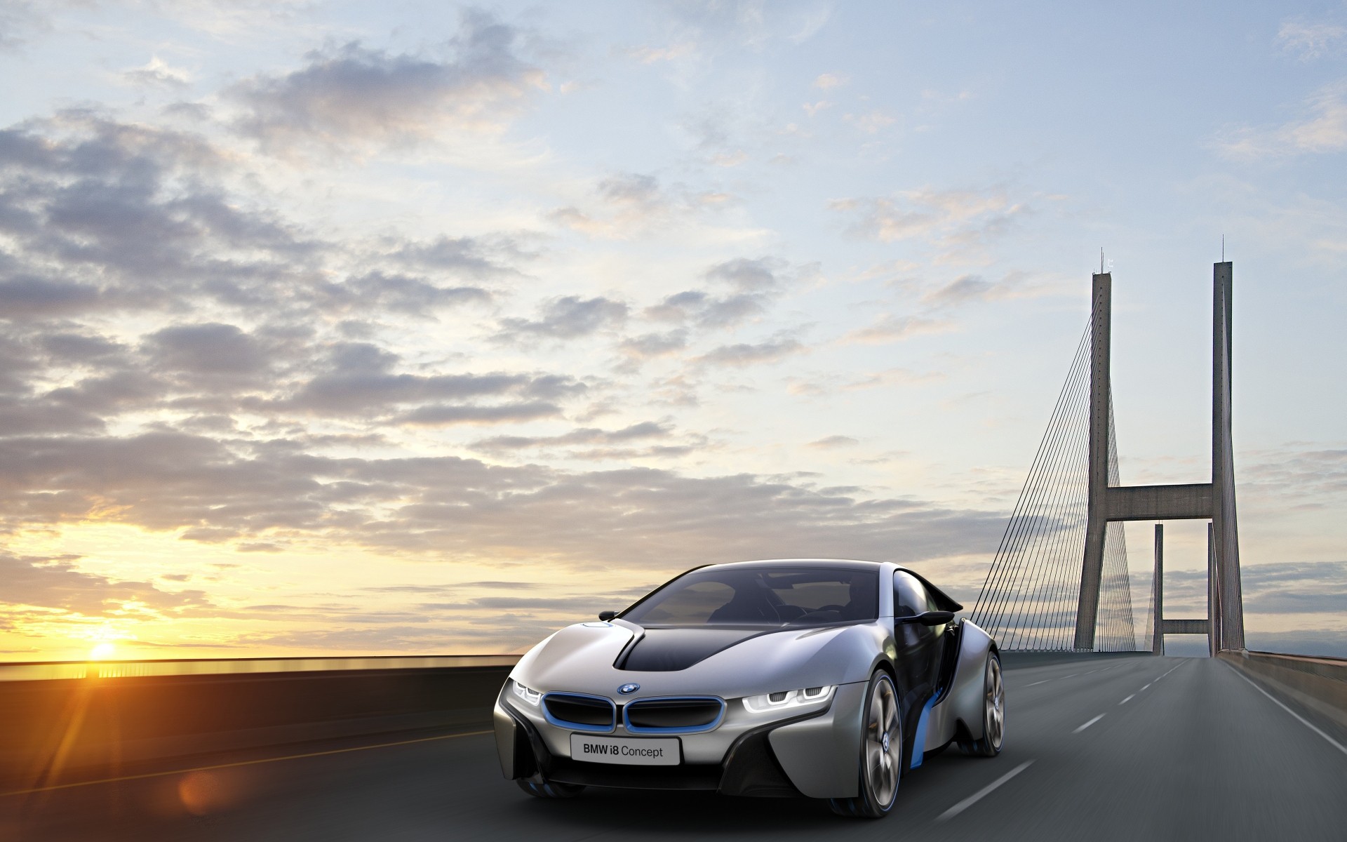 concept cars car vehicle transportation system asphalt hurry fast travel road sunset blur blacktop action drive bmw i8 concept bmw concept bmw concept car