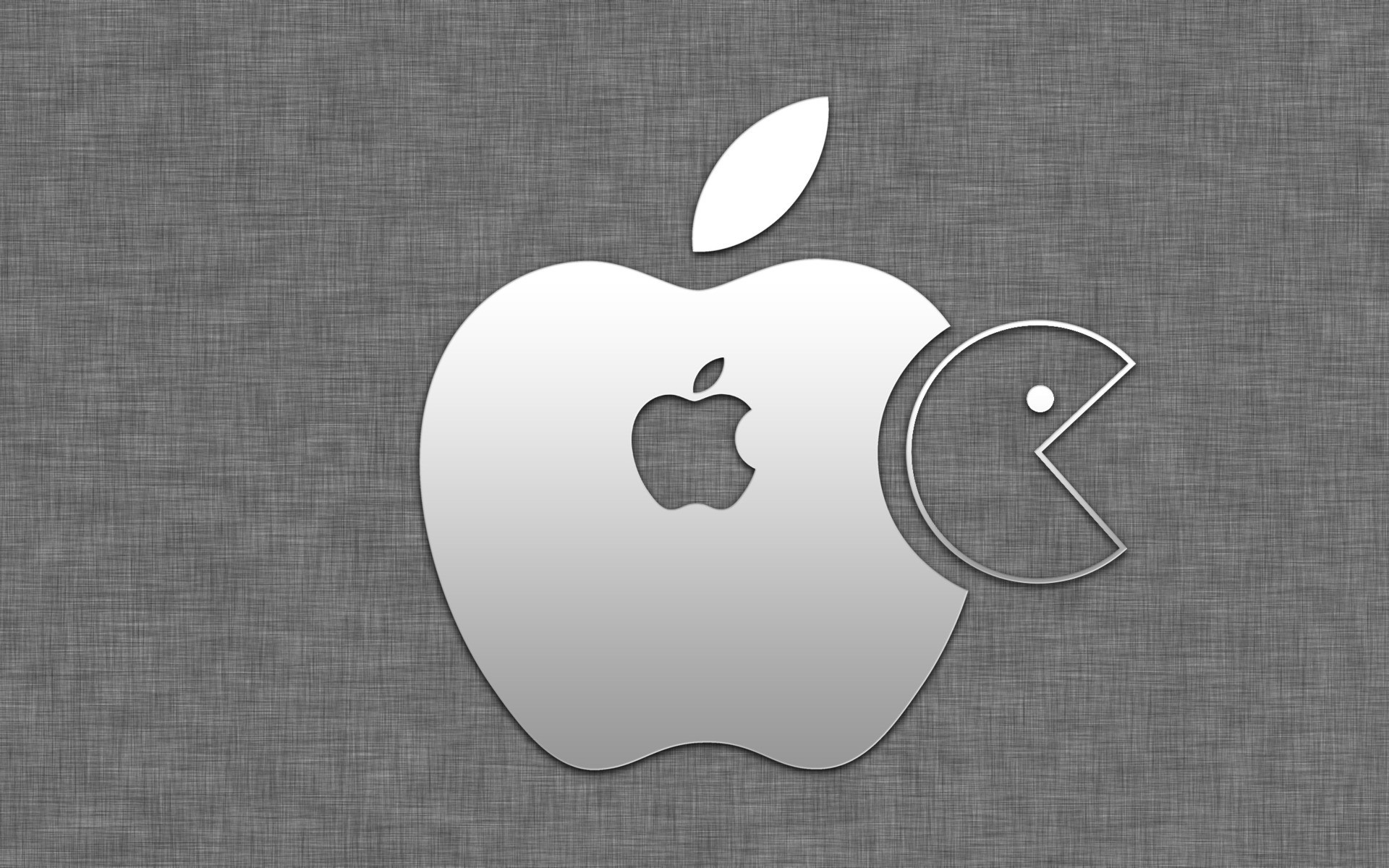 apple escritorio desgaste diseño símbolo logotipo de apple logotipo de apple gris fondo