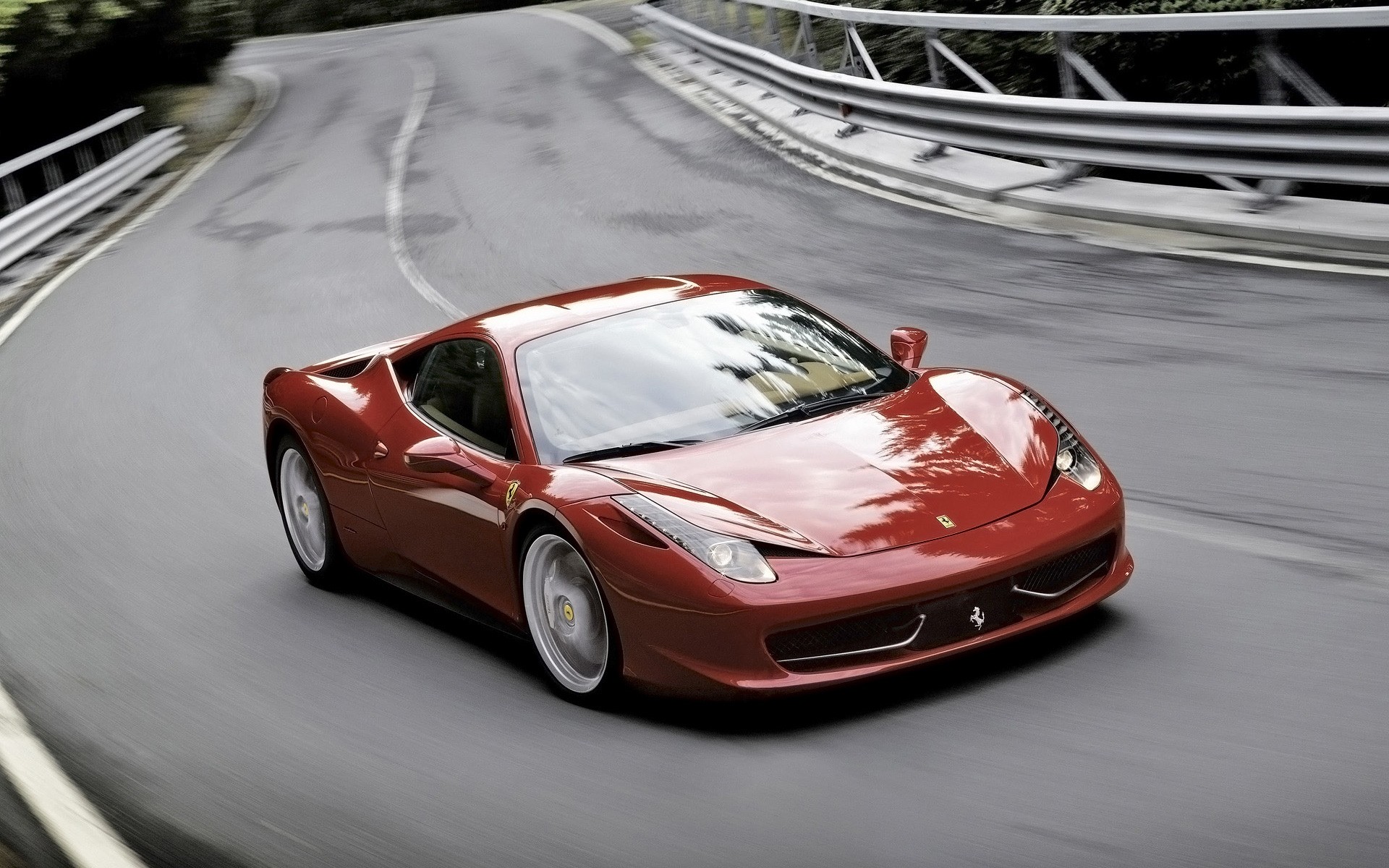 ferrari coche coche rápido sistema de transporte prisa carrera unidad acción desenfoque ferrari 458 italia ferrari 458