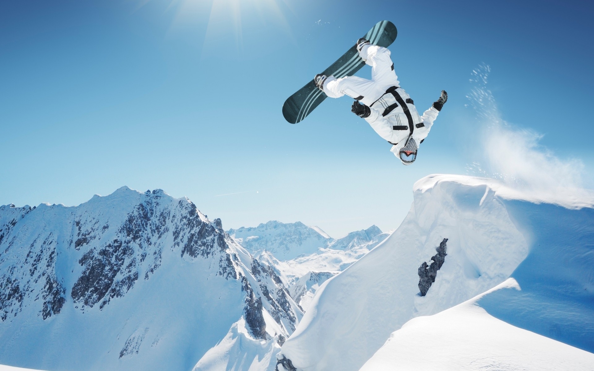 snowboard neve inverno montagna freddo resort ghiaccio sciatore avventura sport sport cielo luce