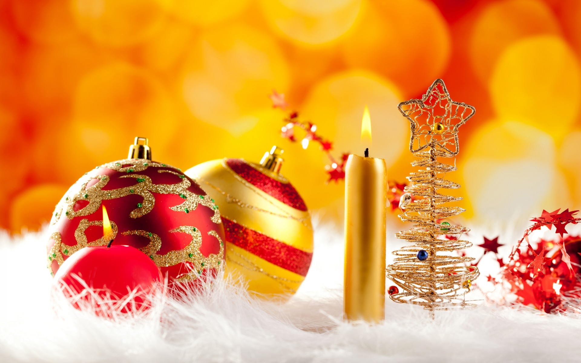 рождество зима светит украшения праздник свеча золото нить яркий свечи блестят мерри мяч сезон свет дерево света