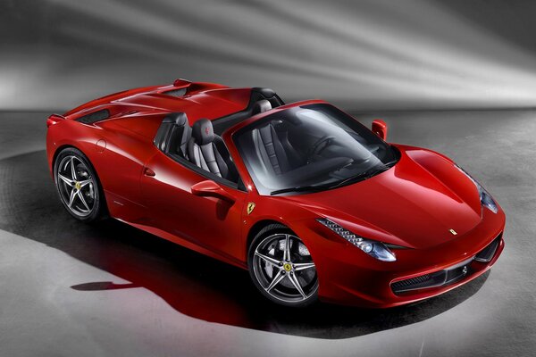 Ferrari. Race. Speed. Leader Color