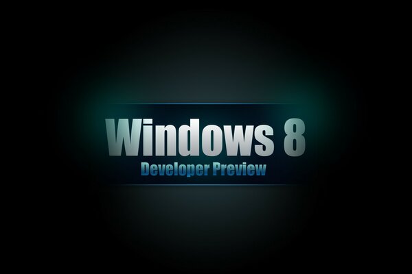 Logotipo de Windows sobre fondo negro