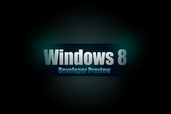 Logo Windows na czarnym tle