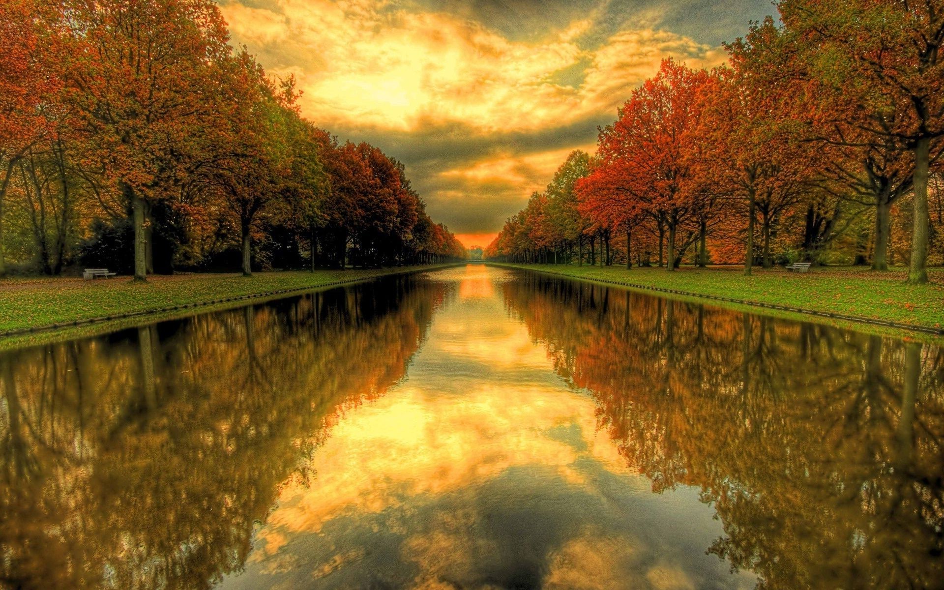 rivières étangs et ruisseaux étangs et ruisseaux automne paysage arbre eau nature rivière bois à l extérieur aube feuille lac réflexion parc voyage campagne scénique