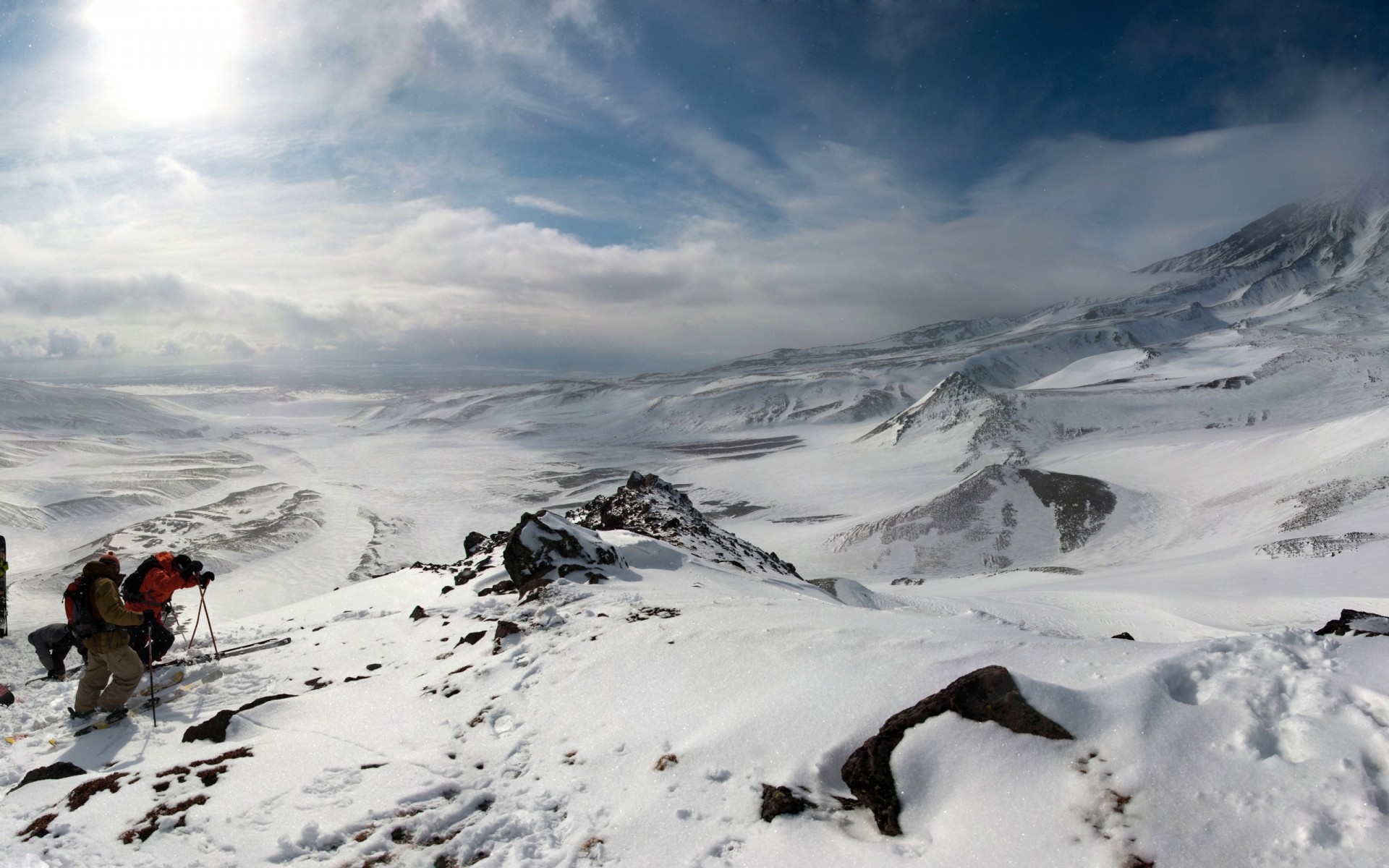 hiver neige montagnes froid glace aventure glacier scénique lumière du jour grimpeur grimper station colline à l extérieur pinnacle loisirs pic de montagne ski