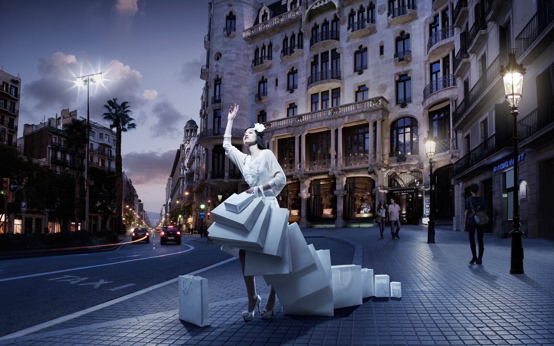 улица город дорога путешествия архитектура дом городской бизнес магазины девушка