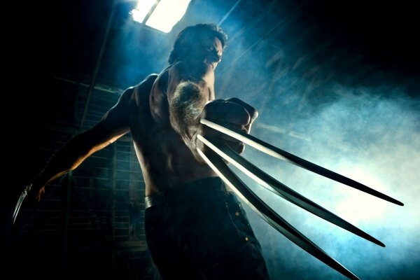 Wolverine released his claws and frowned