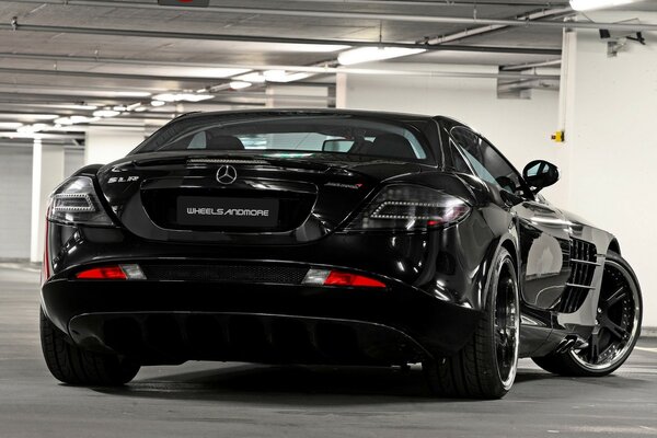 Luxury Black sports Coupe