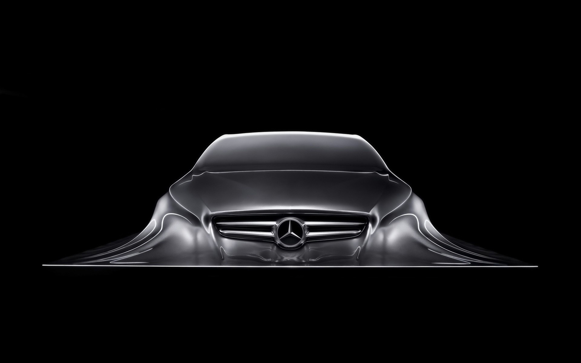 mercedes-benz pulpit samochód studio samochód izolowane