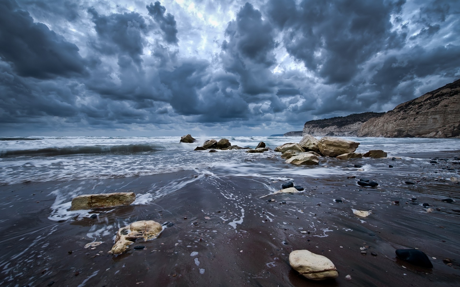 paysage eau plage mer océan coucher de soleil mer voyage paysage ciel nature paysage soir aube rock tempête pierres