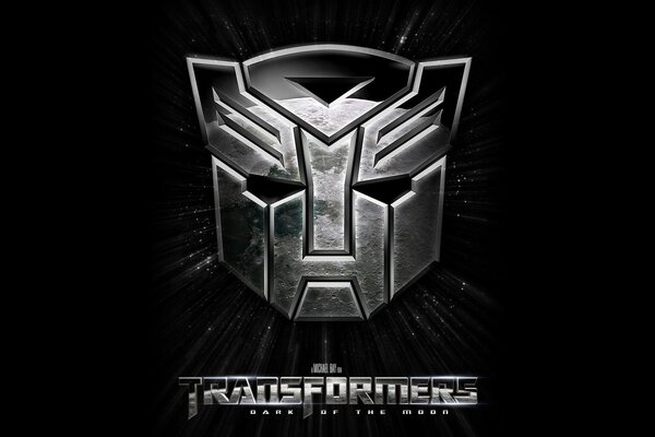 Immagine stilizzata della maschera del film Transformers