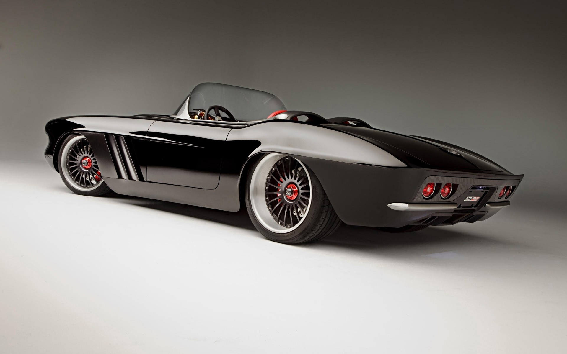 corvette auto auto räder rennen aktion coupé automobil schnell schwarz mittag corvette c1