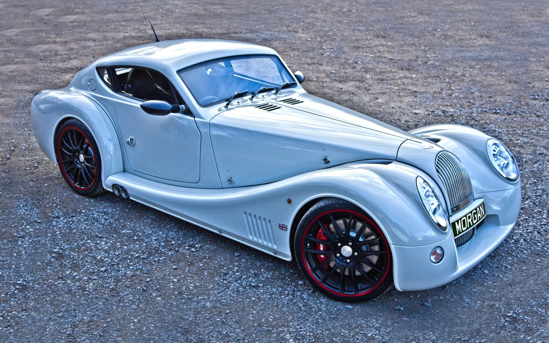 morgan auto auto ruote a disco sistema di trasporto automotive veloce coupe rush marciapiede macchina morgan aero