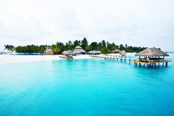 Paradise islands of the Caribbean Sea