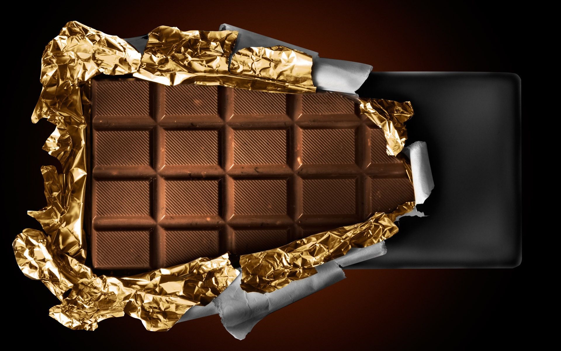 contrasti cioccolato lusso scuro oro caramelle desktop dolce cibo tentazione dipendenza