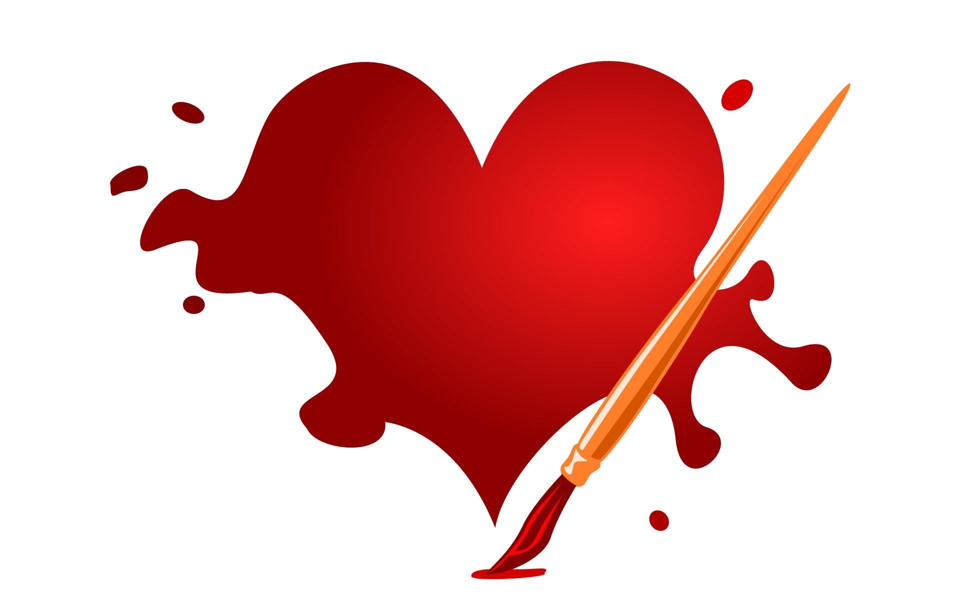 drawings romanticismo amore cuore romantico simbolo san valentino illustrazione affare design desktop forma immagine rosso pittura