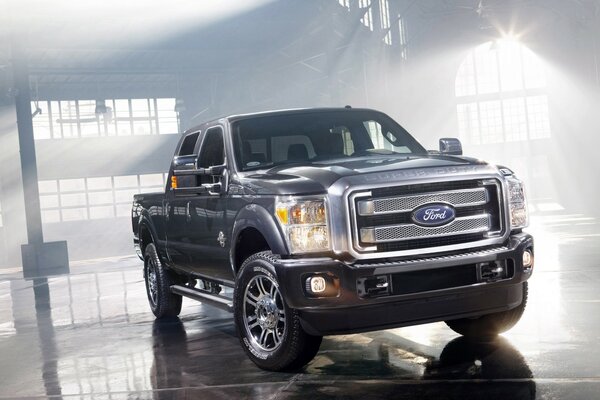 The Ford truck is in stock