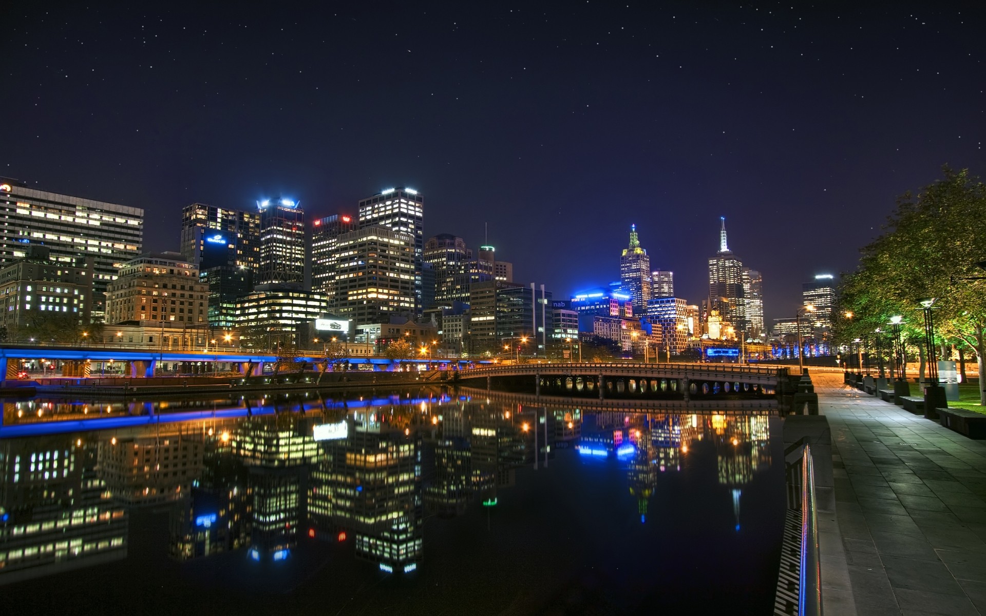 australie ville voyage crépuscule architecture ville soir maison pont ciel eau rétro-éclairé skyline rivière centre-ville trafic urbain gratte-ciel moderne lumière lumière étoiles paysage parc