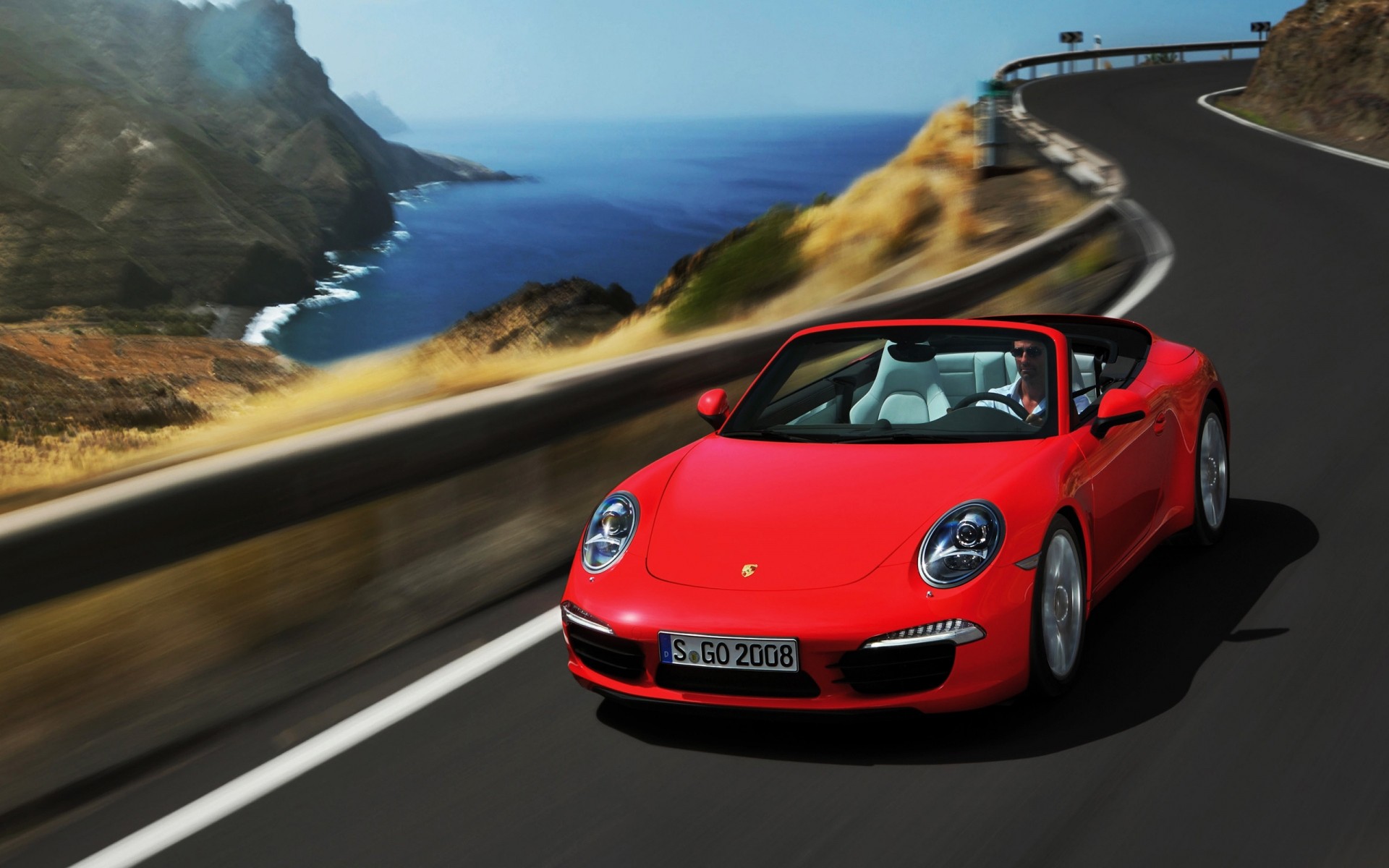 porsche car vehicle hurry transportation system travel fast action blur road race asphalt water