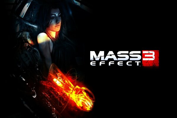 Una cornice del famoso gioco mass effect