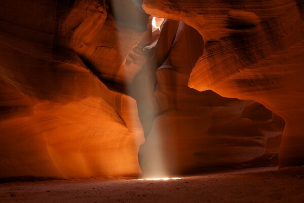 Paisaje salvaje del desierto del cañón