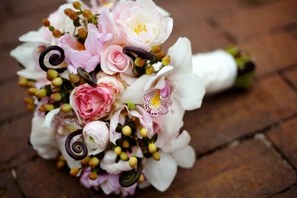 Decoration chic wedding bouquet